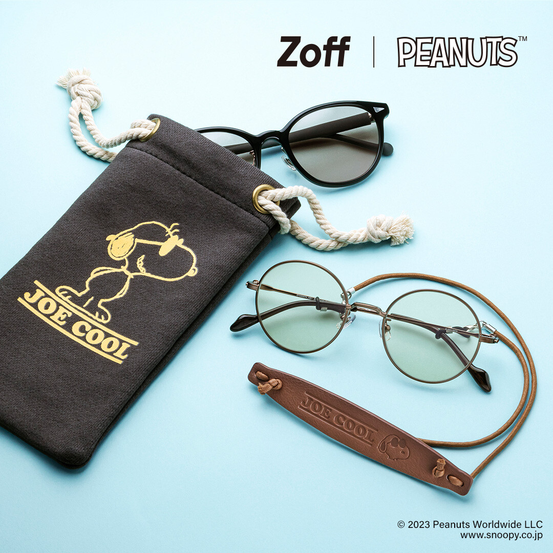 Zoff | PEANUTS』コラボサングラスがカレッジ＆サーフテイストで