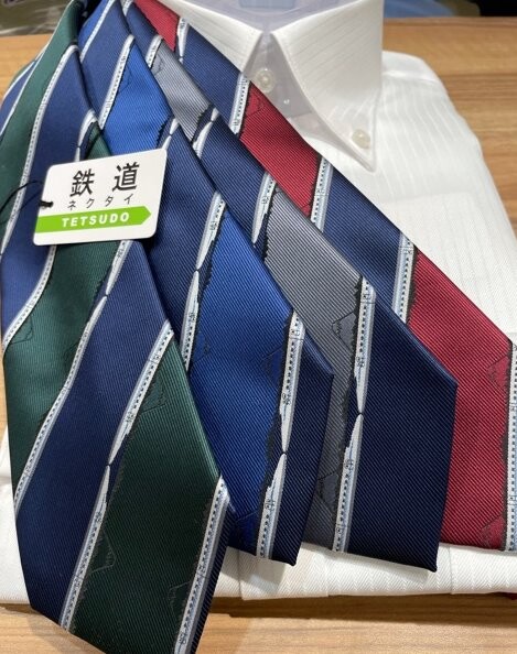 東京シャツ 鉄道柄ネクタイ ショップニュース 武蔵小杉東急スクエア