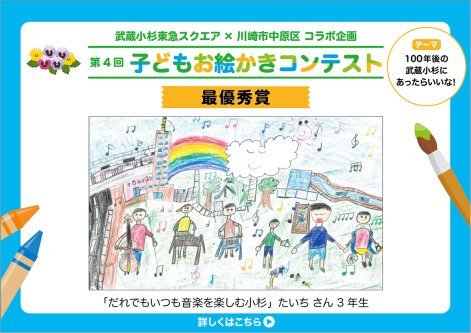 第4回 子どもお絵かきコンテスト　受賞作品発表！