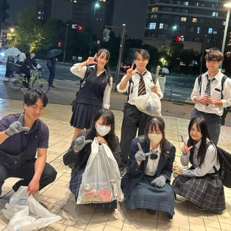 こすぎをキレイに。若者団体カワリープアクトさんの取組