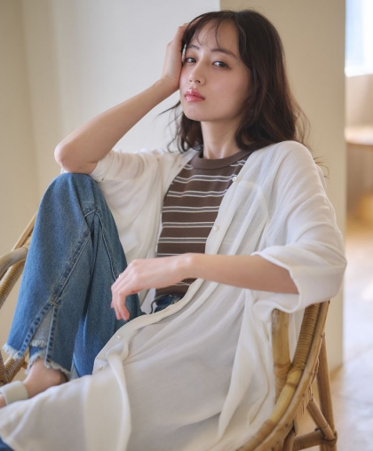 大人気！レーヨンシャツチュニック🎐
