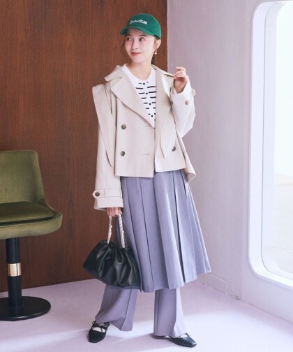 この丈が欲しかった🥺ミディスカート🤍