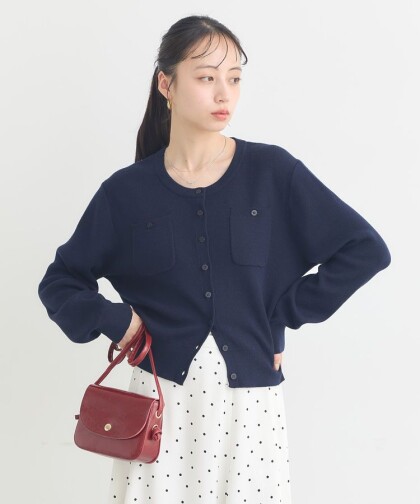 重ね着も楽しめるきれいめカーディガン🌷💕