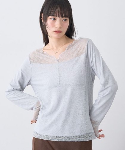 あったか素材のフェミニンインナー🤍✨