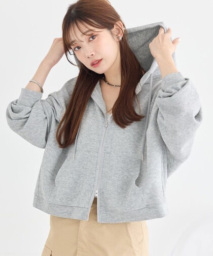 ✨軽やかに羽織れる♡シアーフーディーパーカー🌼
