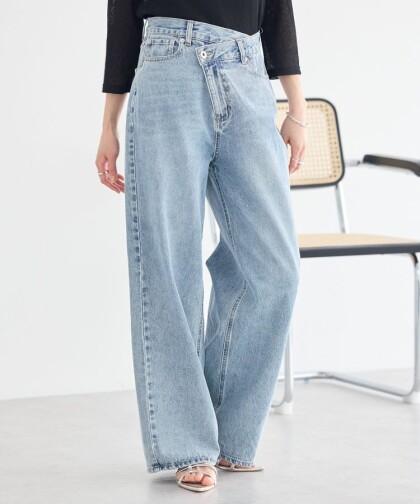 トレンド感たっぷり💙主役級アシメデニム👖✨