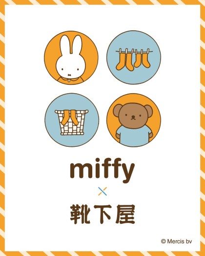 miffy✖️靴下屋コラボソックス🧦🐰