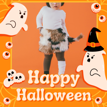 もうすぐハロウィン🎃👻　キッズのカラータイツのご紹介✨