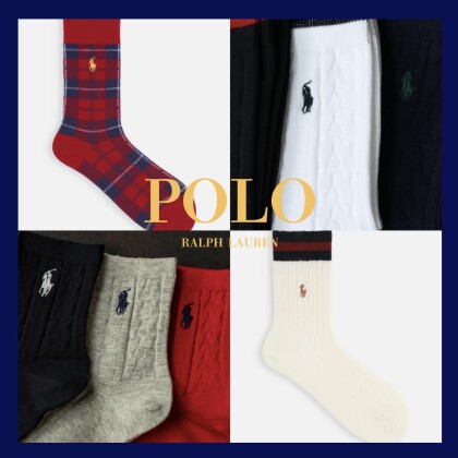 温かいウール混🧣POLO RALPH LAURENソックス