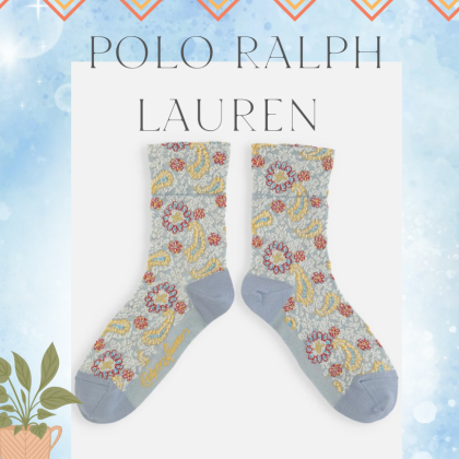 POLO RALPH LAUREN✖️ペイズリー柄ソックス🧦