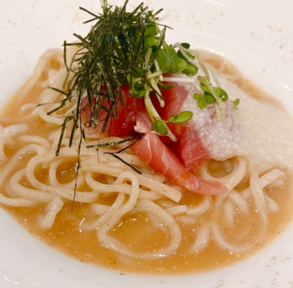 夏限定「づけまぐろの胡麻ダレとろろ」