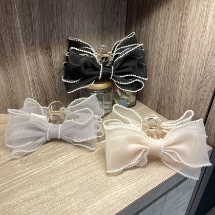 ♡新作 リボンバンスクリップ♡