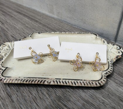 ♡新作ノンホールピアス♡