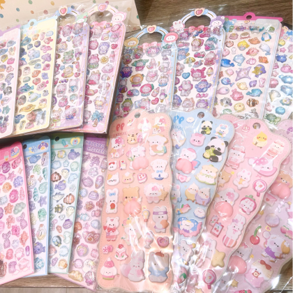 ♡再入荷 ぷくぷくシール♡