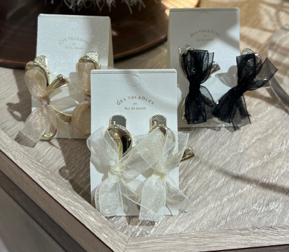 ♡新作 リボンミニクリ♡