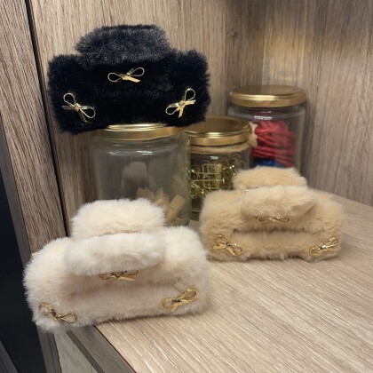 ♡新作 ファーバンスクリップ♡