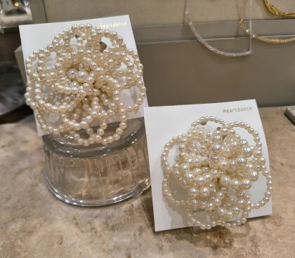 ♡パールコサージュ♡