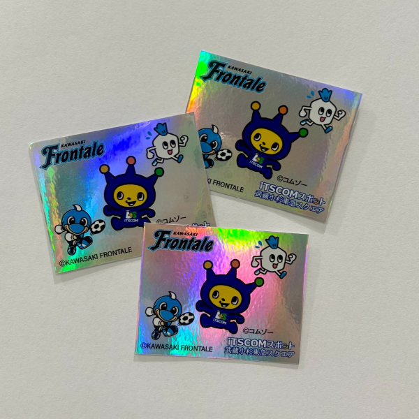 イッツコム　×　川崎フロンターレ　ホログラムステッカープレゼント