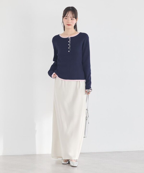 1枚でも、重ね着風✨