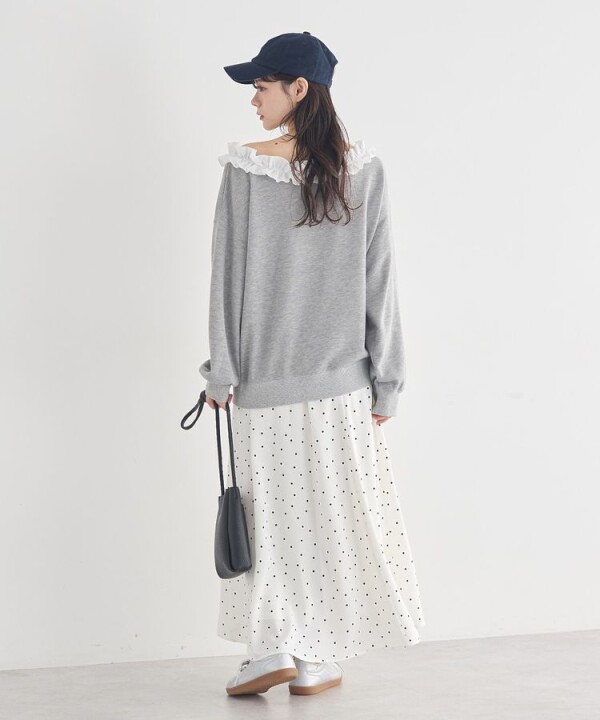 トレンドオフショルスウェット.⋆𝜗𝜚