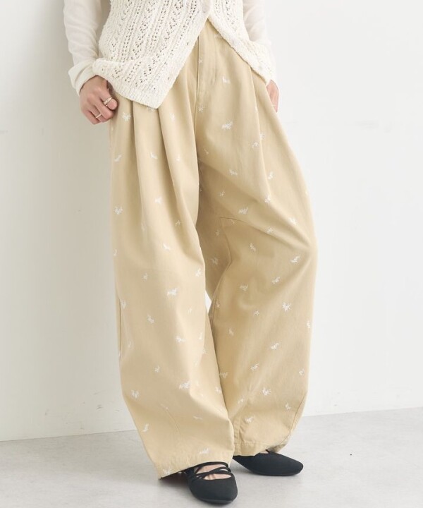 春気分高まる💐新作ボトムス