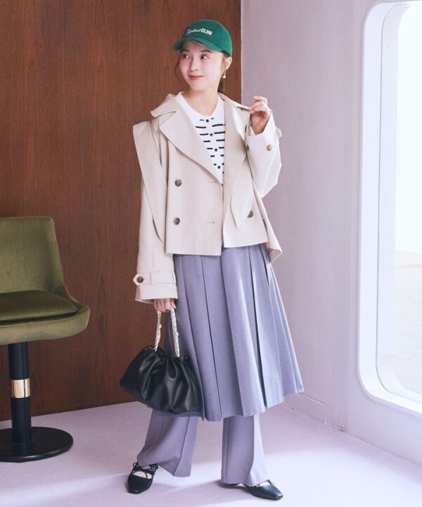 この丈が欲しかった🥺ミディスカート🤍