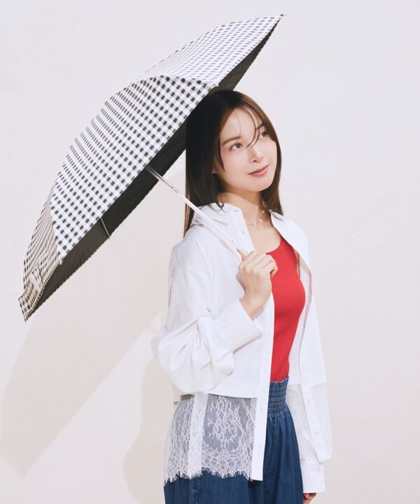 紫外線対策もおしゃれに🌿万能コンパクト日傘☂️