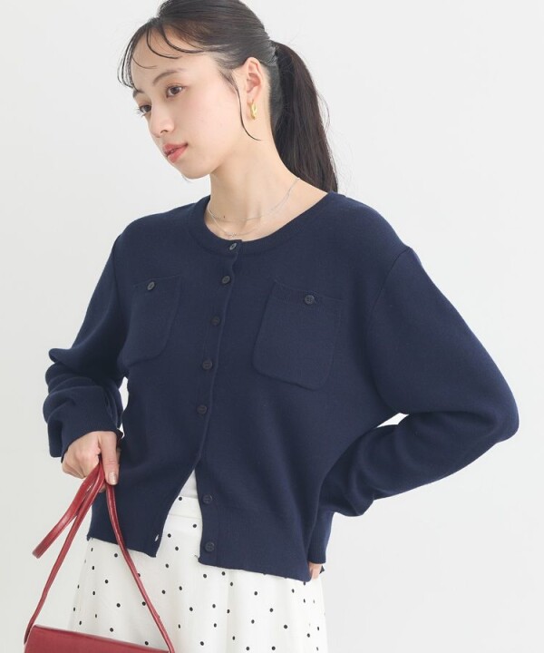 重ね着も楽しめるきれいめカーディガン🌷💕