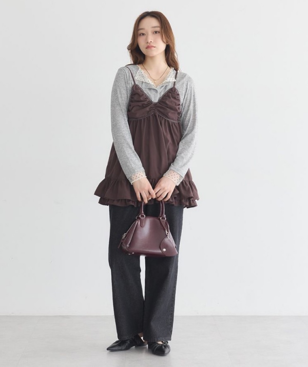大人かわいい🧸ボストンバッグ