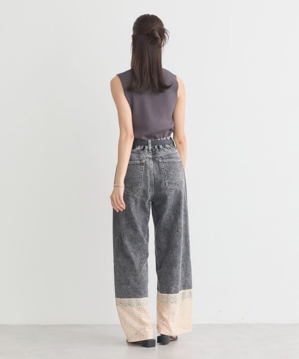 今までにない！デニム✖️レースパンツ👖