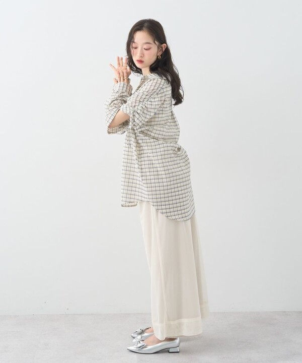 夏秋どちらでも着られる2Wayシャツ👔✨