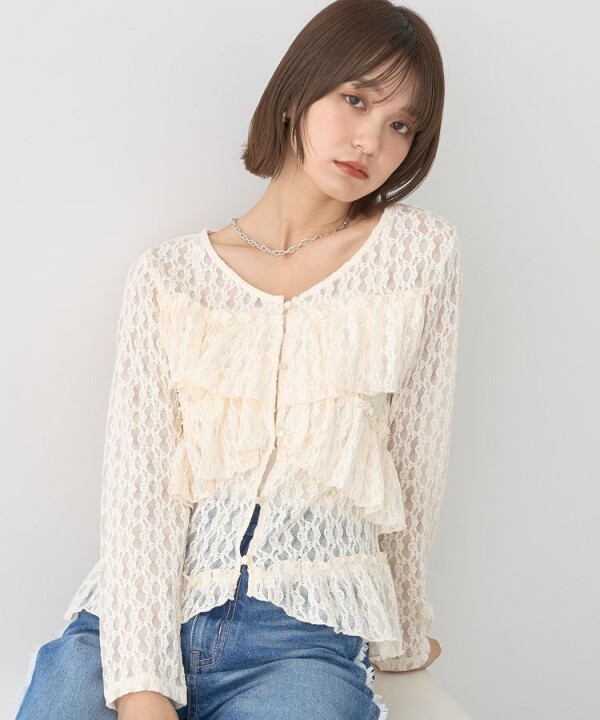 可愛いレースフリルのご紹介！🤍🤎