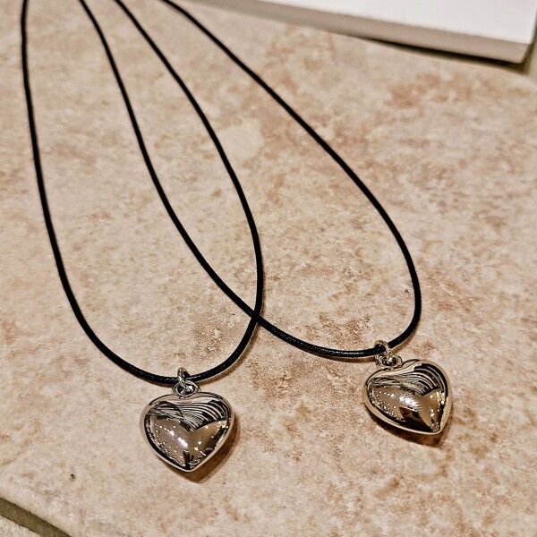 ♡ハートメタルネックレス♡