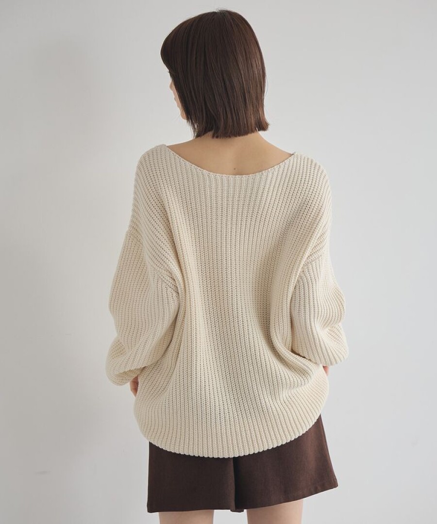 毛玉になりにくい暖かニット☺️💭