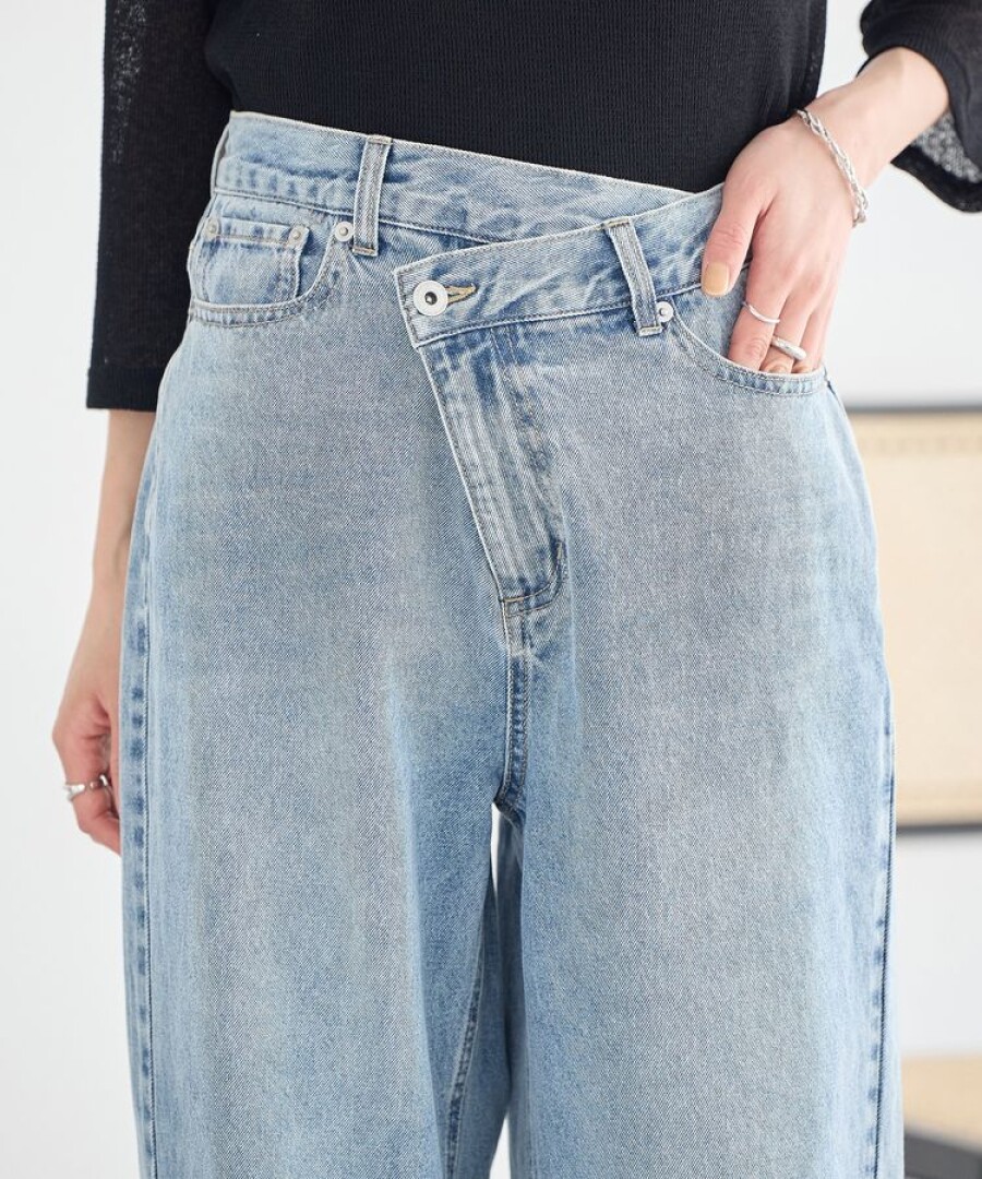 トレンド感たっぷり💙主役級アシメデニム👖✨