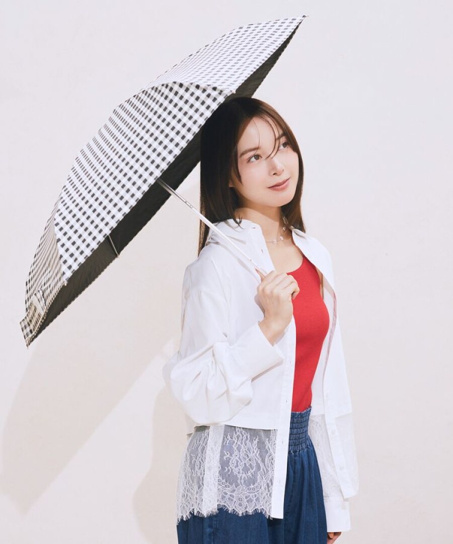 紫外線対策もおしゃれに🌿万能コンパクト日傘☂️