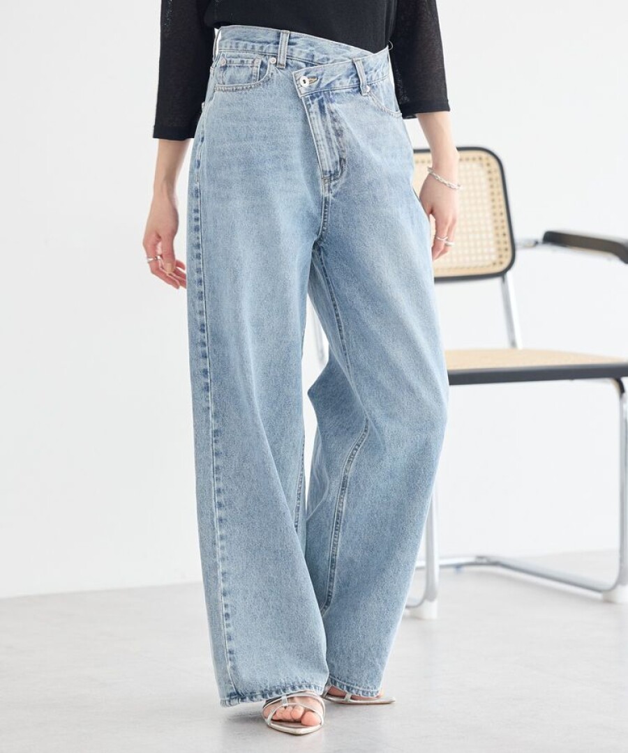 トレンド感たっぷり💙主役級アシメデニム👖✨