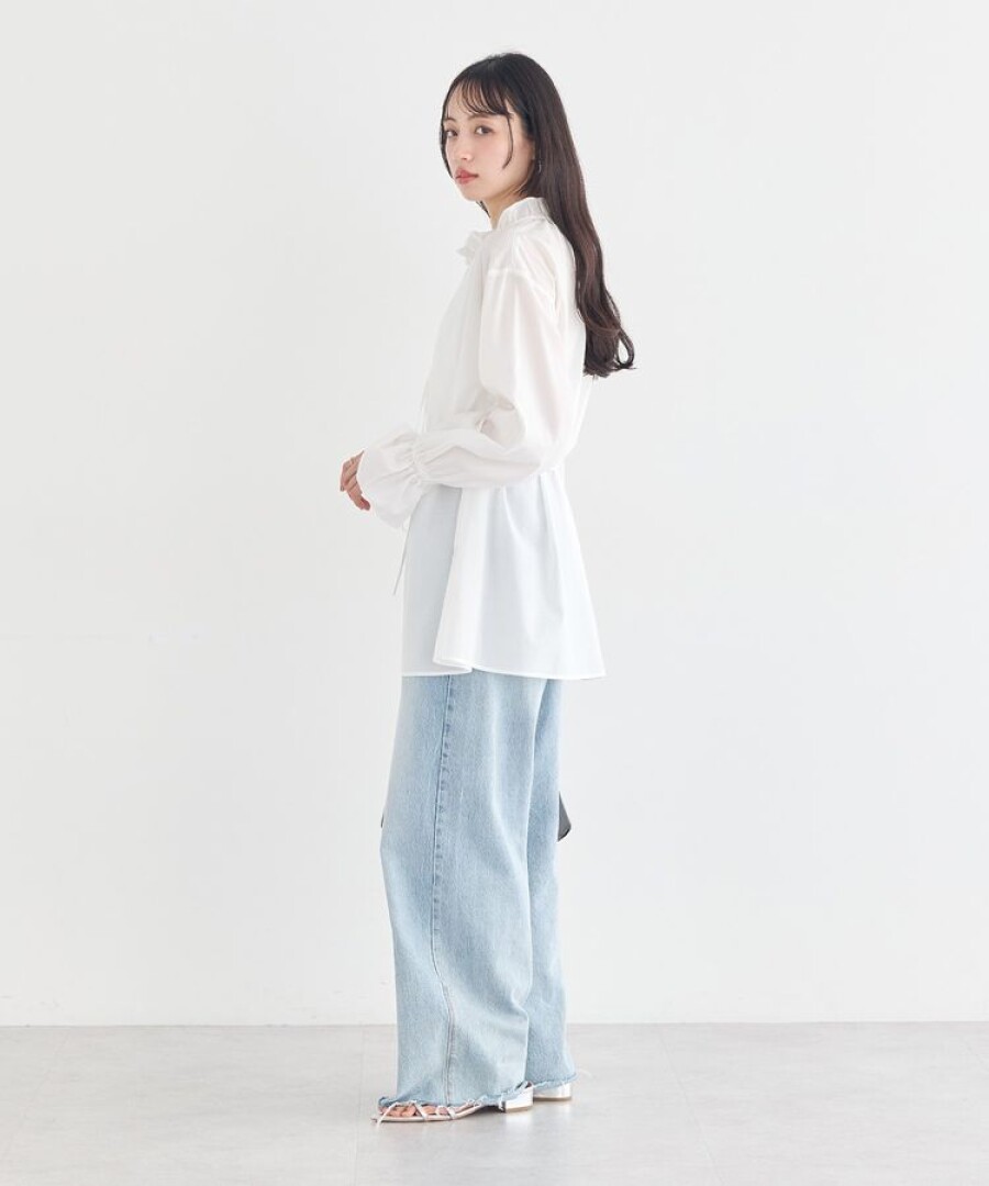 ふんわり上品に決まる春の主役ブラウス🌸