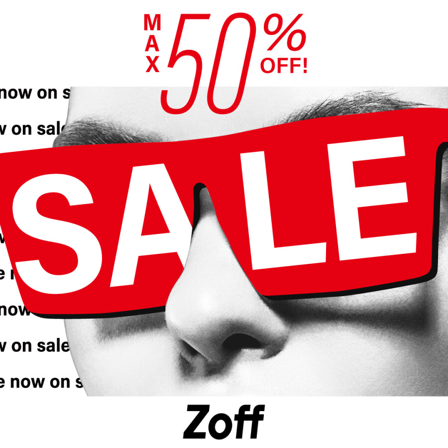 フレームやサングラスが最大50％OFFに！